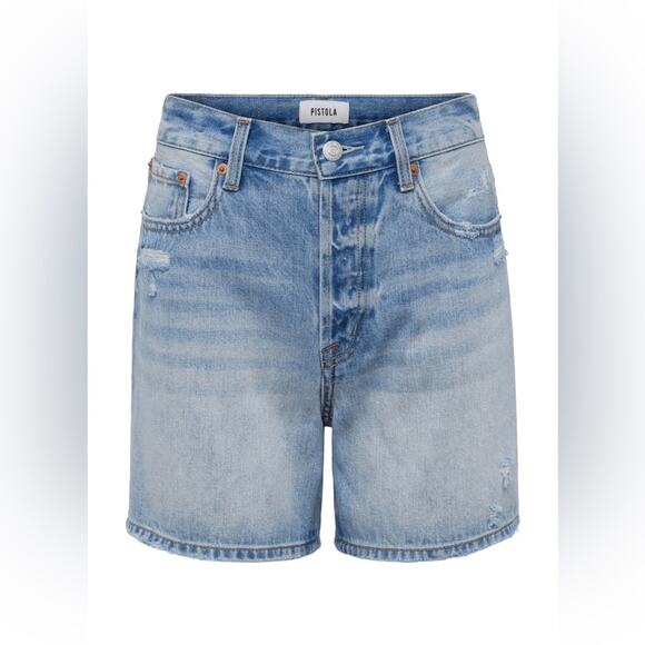 Devin Shorts by Pistola hide rose mom cut off size 33 (b18) - Picture 4 of 10